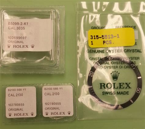 original rolex parts.